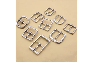 30MM New Fashion Hebilla Para Cinturon Jeans Custom Metal Buckle Solid 304 Stainless Steel Belt Buckles for Women /Men