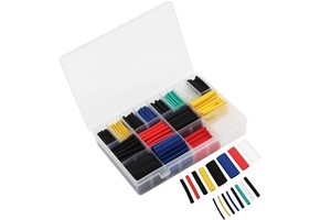 580PCS Insulation Sleeve Tube Kit Heat Shrink Tubing Set With Box