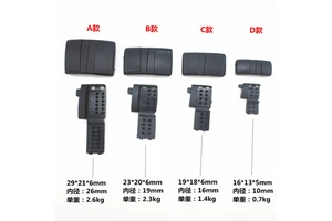 Wholesale Black Color Buckle Quick Release Plastic Buckle Multifunctional Clip Buckles Lanyards Tapes Garments