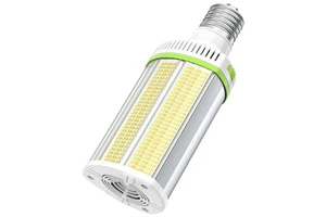 LED Horizontal Corn Bulb Light 120W/100W/80W 18000Lm E39/E26 Aluminum ETL Certified Large-area Lighting for Shopping Mall Gym