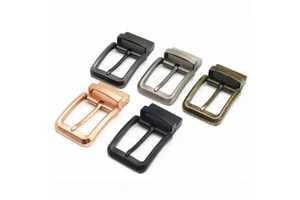 High Quality Fashion Custom Pin Belt Buckles Manufacturer Reversible Metal Men Belt Buckles