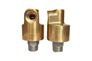 1.5 Inch High-Speed Water Pneumatic Universal Rotary Joint Swivels High-Pressure 360-Degree Copper