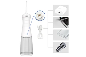 Rechargeable 350ML Cordless Portable Teeth Cleaning Dental Floss Oral Irrigator Water Pick Electric Water Flosser