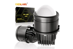 Chenlang 3.0 Inch Direct Laser Fog Light Tri-color Fog Lamp 6000K 4300K 3000K Bi Led Projector Lens Waterproof Car Fog Lights