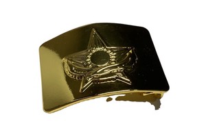 Factory Wholesale Custom High Quality Kazakhstan Belt Buckle Brass Belt Buckle Golden Buckle for Belt Kazakhstan