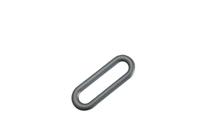 GL-16615 Customized Oval Shape Curtain Side Steel Buckles for Belt