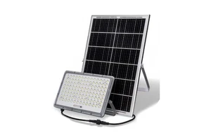 High Lumen IP65 Solar Floodlight 35W LED Remote Control CE Certified for Gardens