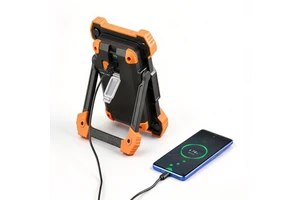 Durable LED Floodlight Full Metal Housing Power Bank Function 180 Degree Horizontal Rotation Outdoor Use Car Repair Tools