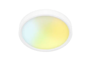 ETL 5 Inch DOB Edgelit Low Profile Flush Mount Closed to Ceiling Light Round LED Slim Surface Mount Light for Wet Location