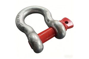 Heavy Duty European Type Steel Galvanized Forged Screw Pin Anchor Bow Lifting Marine Rigging Shackle 5/8 7/16 Mining