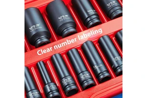 Niuxiang 1/2 Dafei Customized Chrome Hand Electric Drill Sleeve Combination Suit Full Set for Auto Repair OEM Hexagon Socket