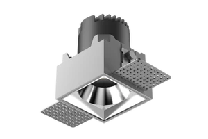 12W Cob Asymmetric Wall Washer square Spotlight Led Trimless Downlight