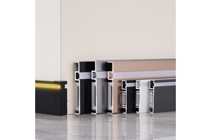 Baseboard Wall Decoration Flooring LED Skirting Board Tile Trim Skirting Profiles Led Floor Lights