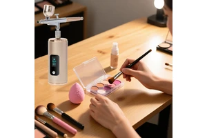 Customized Logo Package Cordless Airbrush Brow Tint Airbrush Spray Gun Nail Airbrush Makeup Machine 36PSI