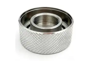 Custom AL6061 Aluminum Alloy Knurled Rotary Connectors CNC Machining Service Surface Treatment for Machining OEM/ODM Accepted
