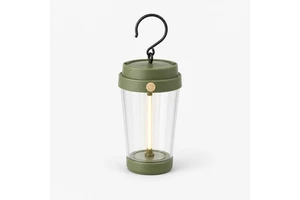 L-A11 DIY LED Night Light Milk Tea Cup Shape Built in Battery Hanging Ambient Lamp Plastic Shade Bedroom Decor Gift