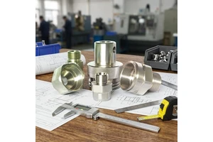 Custom High Precision CNC Machined Stainless Steel Threaded Fittings & Connectors For Industrial Fluid Systems OEM/ODM Available