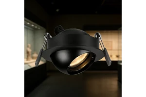 7W Modern Aluminum Track Light Embedded LED Tube Cob Chip Tilt Angle Design Hotel Supermarket Shop Corridor Sidewalk Path Art