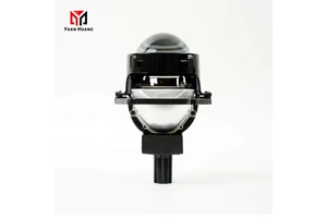 Super Brightness 3 Inch Double Reflective Cups Headlamp E24 Type Adjustment Bracket HD Glass Projector LED Headlight
