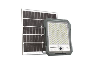 Solar Flood Light with Camera 1200W High Lumen Outdoor CCTV Security Surveillance System