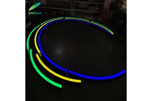 RGBW Color Changing High Quality LED Batten Linear Luminaires With Smart Control for Car Showroom and Auto Workshop