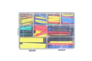 OKYN427-12 Cable Sleeving Kit 328pcs 2:1 Heat Shrink Tube Set for Electrical Projects