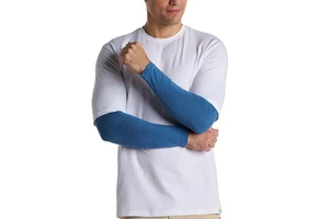 Flexible Unisex Cotton Sport Arm Sleeves Sets-Custom Logo Eco-Friendly & Breathable for Fitness & Outdoor Use