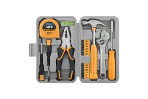 Professional Mini 20pcs DIY Home Repair Tool Kit with Wrench Hard Case Package OEM Supported
