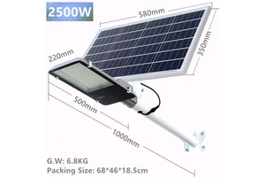 Hot Sale IP65 Outdoor Integrated LED Solar Street Lamp 100W-4000W with Solar Power for Urban Outdoor Lighting