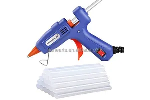 Wholesale Factory Direct 20W Easy Use Electric Hot Melt Glue Gun Kit with Glue Sticks for DIY Crafts and Home Repair