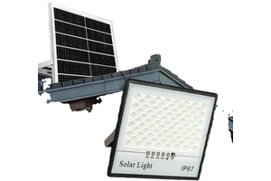 IP67 Waterproof 100w Emergency Floodlight with Motion Sensor for Outdoor Wall-Mounted Outdoor Solar LED