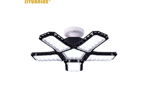 Hot Sale 60w 80w 120W Deformable Led Hexagon Car Garage Light for Workshop Lighting