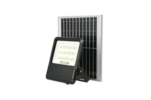 Solar LED Floodlight 100W-500W 3 Colors CCT ABS IP65 Remote Control Portable Waterproof Garden Yard Camping Garage Workshop