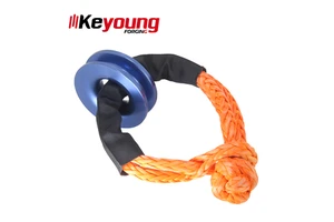 New China Minimum Price Soft Shackle Trailer Emergency Rescue Ultra High Molecular Polyethylene Rope Strap