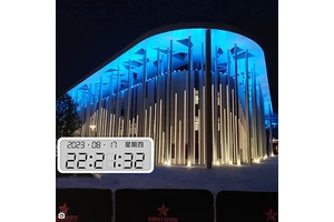 Outdoor Led Linear Light Waterproof DC24V IP66 Dmx Rgbw Tube Led Linear Wall Washer Light for Building Contour Lighting