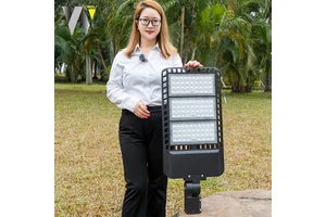 Outdoor Lighting Street Lamp Road Parking Lot Ip66 Waterproof 100w 150w 200w 300w Led Shoebox Street Lights