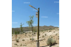 Shenzhen for Lighting Co. Ltd IP66 Road LED Mono-Si Solar Street Lights 400W Die Cast Aluminum