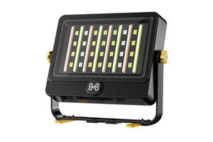 Solar LED Garden Lighting Fixtures with Daylight Alert Light IP68 Waterproof ABS Material and Remote Control