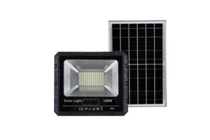 High Quality Professional Waterproof Ip67 10/40/60/100/200/300w LED Solar Flood Light Garden Outdoor