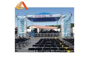Customized Aluminum Lighting Truss Display System for Event Concerts and Trade Shows