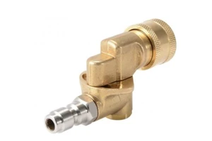 4500PSI 1/4quick Connection 90degree Adjustable High Pressure Washer Nozzle Head Quick Connection Rotary Coupling Rotary Coupler
