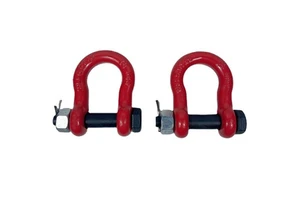Rigging Drop Forged Galvanized Carbon Steel Anchor Bow Shackle with Safety Bolt Pin