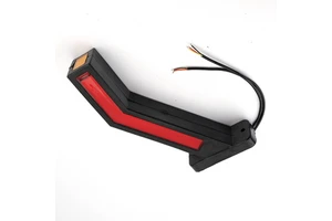 12-24V 33LED Trailer LED Side Marker Lighting Outline Marker Truck Light 3 Colors LED Lights for RV Car Caravan Lamp