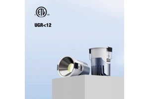 ETL IP65 Industrial Recessed 10W 15W 25W 30W Full Aluminum COB Adjustable Retractable Commercial LED Down Light