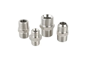 ORFS Gas Female Straight Cone Seat Carbon Steel Stainless Steel Hydraulic Hose Pipe Fittings