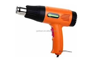 220v 2200W DIY Industrial Electric Power Hot Air Welding Gun Plastic Shrinking Wrap for Heat Gun Machine Temperature Adjustment