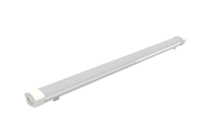2FT Tri-proof Linear Fixture Tri Proof Batten Lamps IP66 Waterproof Dustproof Shockproof AC100-240V 120lm/W Easy Installation