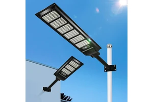 Modern Solar LED Street Light All in One Integrated Solar Powered Outdoor Waterproof Solar LED Street Lamp for Garden Road Park