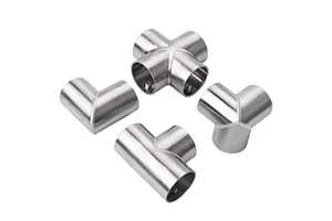 Stainless Steel Pipe Fittings Steel Pipe Connectors Plumbing Accessories