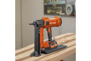 High Quality High Power Steel Lithium Battery Electric Nail Gun Brushless Motor Sirda SRD-100 4.0AH for DIY Industrial Framing